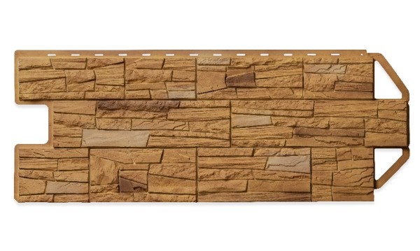 Фасадная панель Цокольный сайдинг Альта профиль Каньон Невада Комби купить в Красном Холме