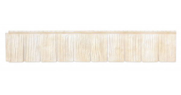 Панель фасадная GL "Я-Фасад" Сибирская дранка слоновая кость купить в Красном Холме