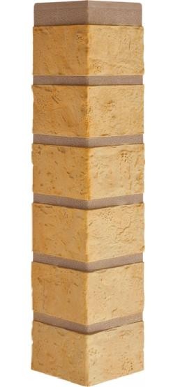 Наружный угол кирпич (желтый), 0,47 х 0,1м купить в Красном Холме