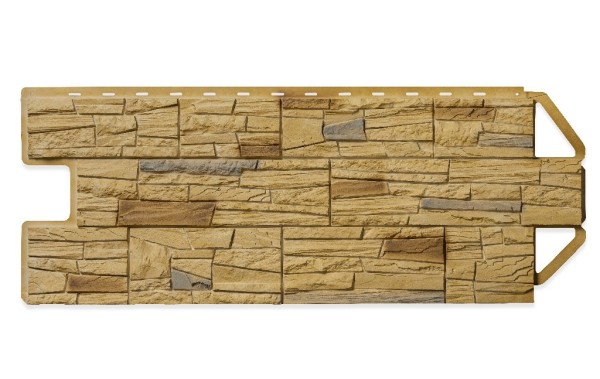 Фасадная панель Цокольный сайдинг Альта профиль Каньон Колорадо Комби купить в Красном Холме