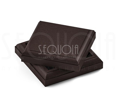 Комплект крышка/юбка для столба SEQUOIA BROWN купить в Красном Холме