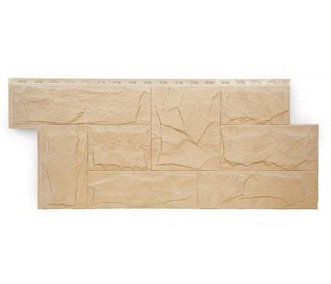 Фасадная панель T-Сайдинг-Гранит Леон ЭКО-2 Кедр купить в Красном Холме