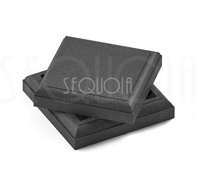 Комплект крышка/юбка для столба SEQUOIA GRAY купить в Красном Холме