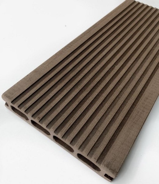 Террасная доска ДПК - ДеревоПласт- Односторонняя Венге купить в Красном Холме