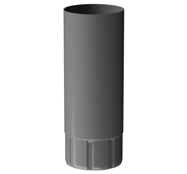 Труба водосточная 3 м D90 Döcke STAL PREMIUM Графит, (RAL 7024) купить в Красном Холме