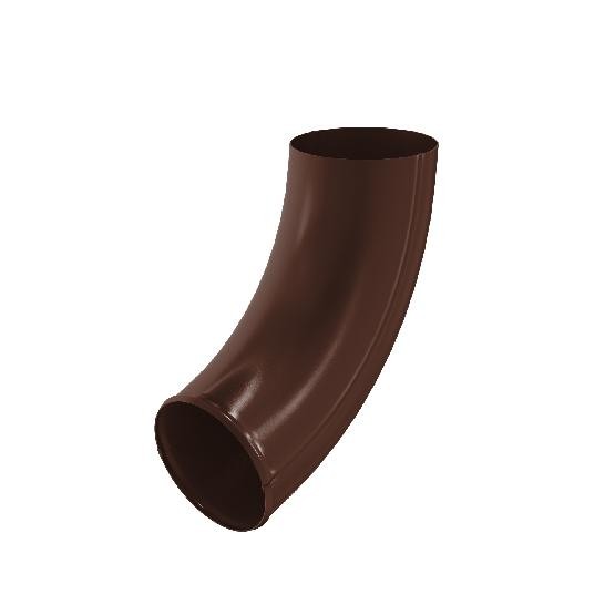 Водосток Aquasistem, система 125x90 - Отвод трубы RAL 8017 Коричневый купить в Красном Холме