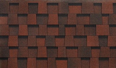 Ламинированная черепиц Docke, DRAGON STANDARD,КРАСНЫЙ