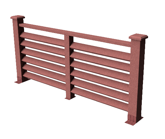 Ограждения декоративное ДПК GRINDERDECO Босфор мербау купить в Красном Холме