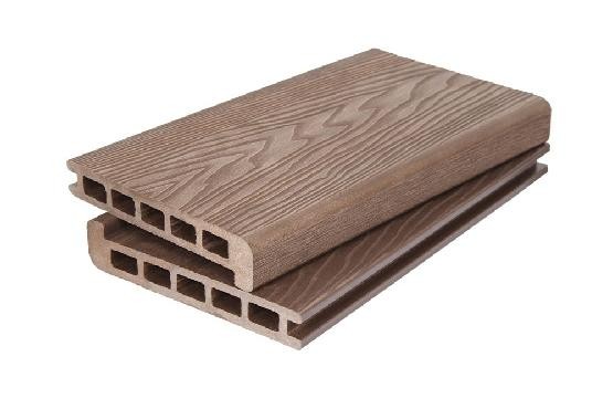 Ступень 3D GardenParkett фактура дерева Светло-коричневый купить в Красном Холме