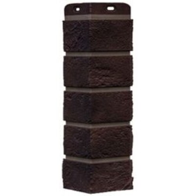 Угол Grand Line состаренный кирпич Элит кофе (жжёный), ШОВ темно-бежевый