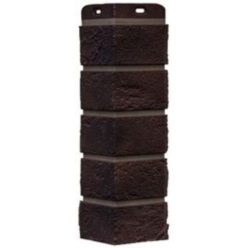 Угол Grand Line состаренный кирпич Элит кофе (жжёный), ШОВ темно-бежевый купить в Красном Холме