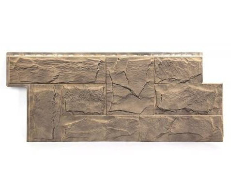 Фасадная панель T-Сайдинг-Гранит Леон ЭКО-2 Сосна купить в Красном Холме