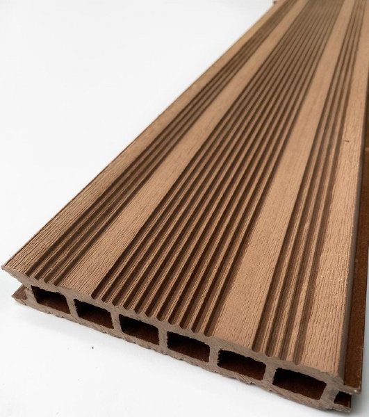 Террасная доска ДПК - ДеревоПласт- Бесшовная Коричневый купить в Красном Холме