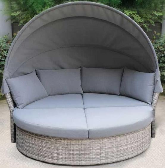 Диван-Трансформер AFINA плетеный из иск. ротанга AFM-325G Grey купить в Красном Холме