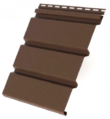 Софит гладкий, коричневый