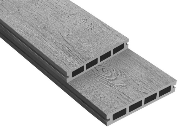 Террасная доска ДПК Outdoor 3D NEVADA/CALIFORNIA серая купить в Красном Холме