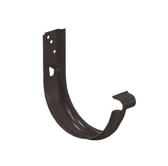 Водосток Aquasistem, система 150/100 - Крюк крепления желоба универсальный RR 32 Тёмно-Коричневый купить в Красном Холме