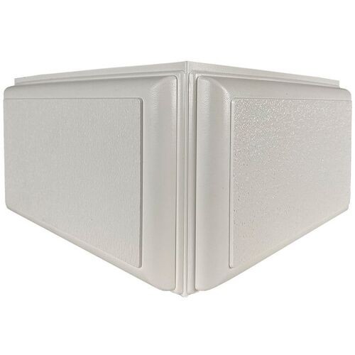 Угол Наружный к Фасадным Термопанелям Доломит Дагестанский Камень 235 мм Белый купить в Красном Холме