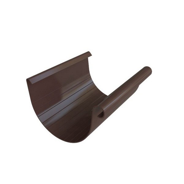 Водосток Альта-Профиль ПВХ – Желоб водосточный 3м (коричневый) купить в Красном Холме
