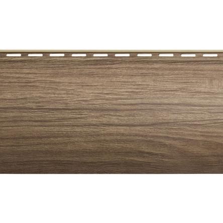 Виниловый сайдинг Люкс Blockhouse BH-01 орех купить в Красном Холме