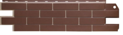 Фасадная панель SteinDorf Кирпич коричневый