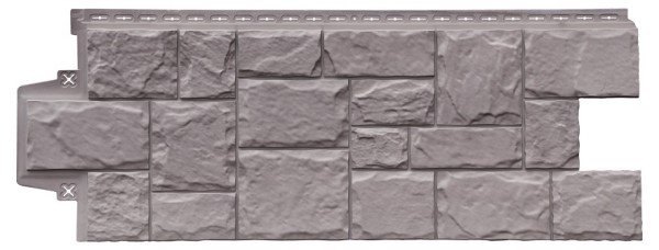 Фасадная панель Grand Line Крупный Камень Элит Какао купить в Красном Холме