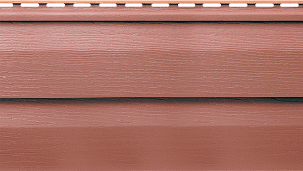 Виниловый сайдинг Канада плюс премиум, красно-коричневый купить в Красном Холме