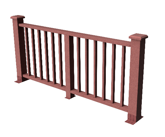 Ограждения декоративное ДПК GRINDERDECO Альма мербау купить в Красном Холме