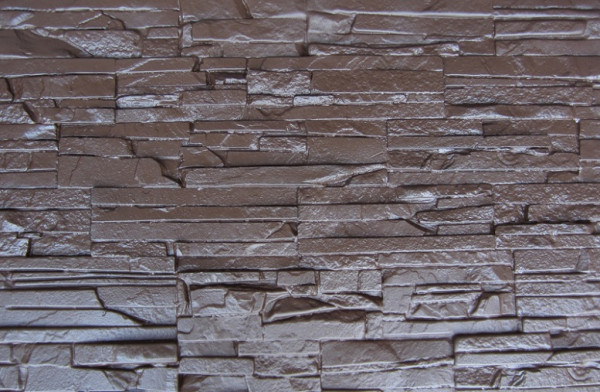 Фасадная панель Аэлит Пласт плоский Коричневый купить в Красном Холме