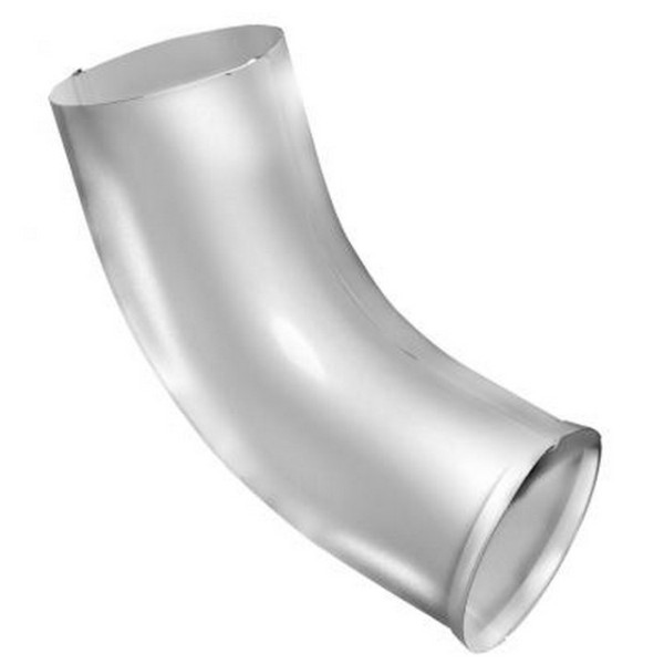 Водосток Grand Line 150x100 – Колено сливное RAL 9003 купить в Красном Холме