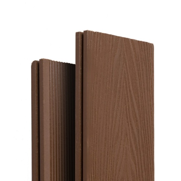 Террасная доска Ecodecking Экстра 3D полнотелая Шоколад купить в Красном Холме