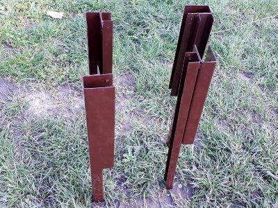 Угловой элемент металл, 90° для доски 225х30 мм Holzhof