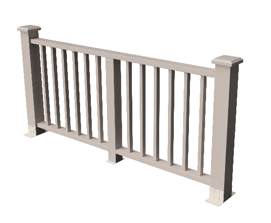 Ограждения декоративное ДПК GRINDERDECO Альма выбеленый дуб купить в Красном Холме