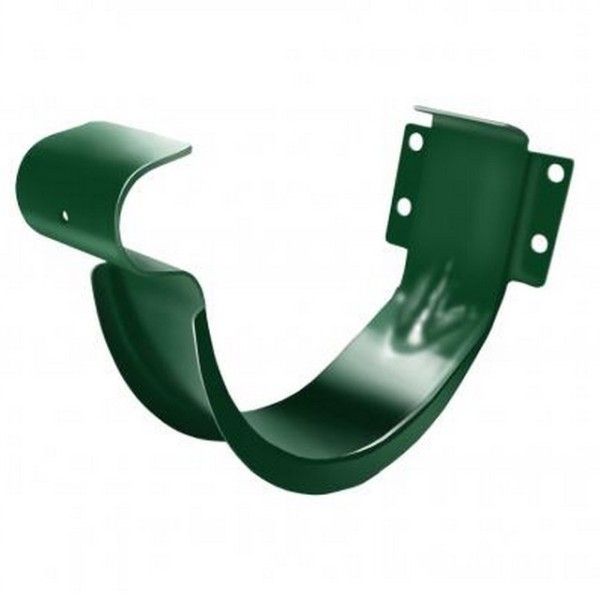 Водосток Grand Line 125x90 – Держатель желоба RAL 6005 купить в Красном Холме