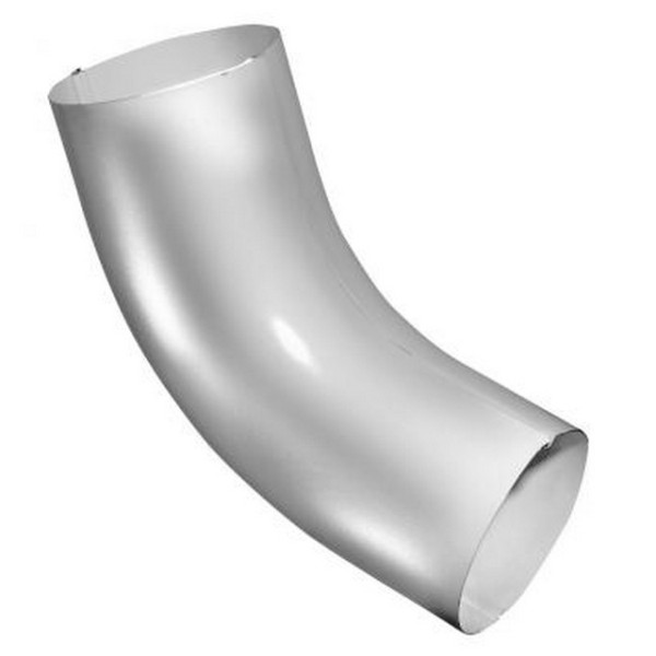 Водосток Grand Line 150x100 – Колено трубы RAL 9003 купить в Красном Холме