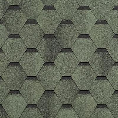 Гибкая черепица Shinglas, серия Комфорт, оллекция Сальса – Авакадо купить в Красном Холме