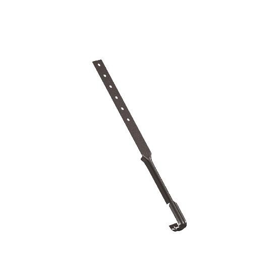 Водосток Aquasistem, система 150/100 - Поддержка желоба RR 32 Тёмно-Коричневый купить в Красном Холме