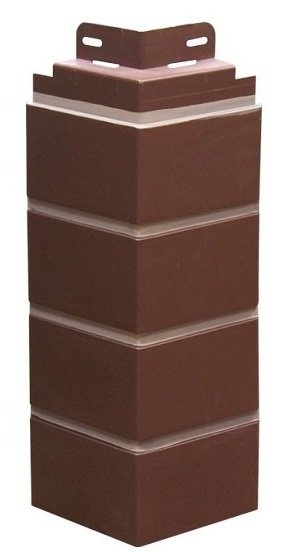 Угол к фасадной панели SteinDorf Кирпич коричневый купить в Красном Холме