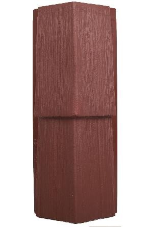 Угол T-Сайдинг-Щепа пихта ЭКО-1 Браун купить в Красном Холме