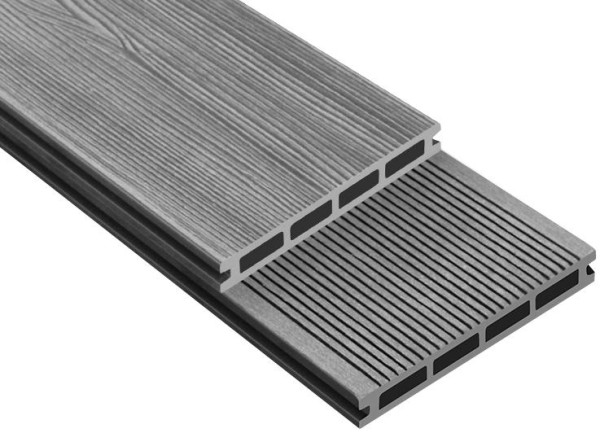 Террасная доска ДПК Outdoor 3D STORM/Вельвет серая микс купить в Красном Холме