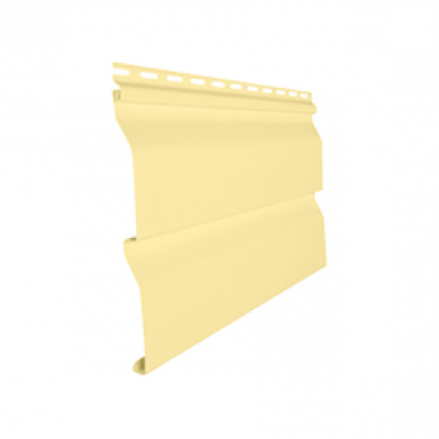 Сайдинг Виниловый Vinyl-On, D4.5 DUTCHLAP Корабельный Брус, Кремовый