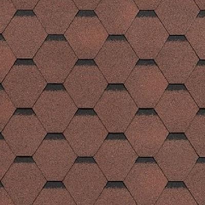 Гибкая черепица Shinglas, серия Комфорт, оллекция Сальса – Личи купить в Красном Холме