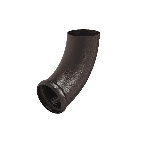 Водосток Aquasistem, Система 150/100 - Отвод трубы декорированный RR 32 Тёмно-коричневый matt купить в Красном Холме