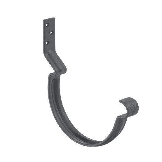 Водосток Aquasistem, Система 125/90 - Крюк крепления желоба короткий RR 23 Маренго matt купить в Красном Холме