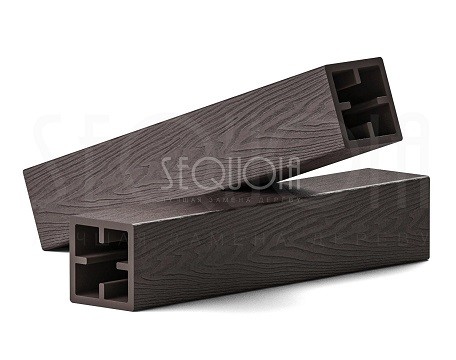 Столб SEQUOIA Evolution 3D WOOD BROWN купить в Красном Холме