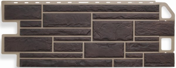 Цокольный сайдинг альта-профиль - коллекция "камень", жжёный купить в Красном Холме