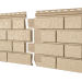 Фасадная панель Ю-пласт Стоун Хаус S-Lock Клинкер песочный купить в Красном Холме