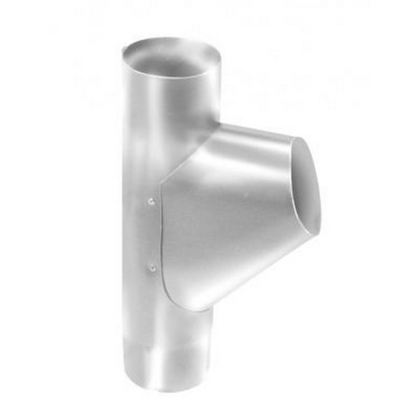 Водосток Grand Line 150x100 – Тройник RAL 9003 купить в Красном Холме