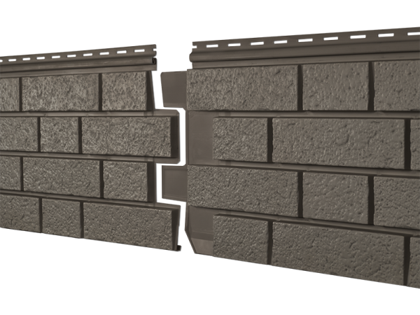 Фасадная панель Ю-пласт Стоун Хаус S-Lock Клинкер бежевый купить в Красном Холме