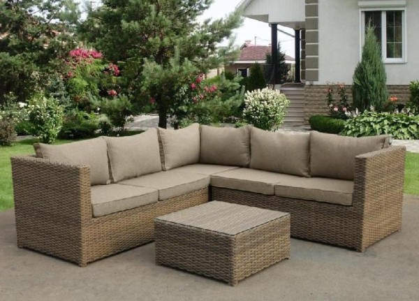 Комплект мебели AFINA плетеной из иск. ротанга YR825B Beige купить в Красном Холме